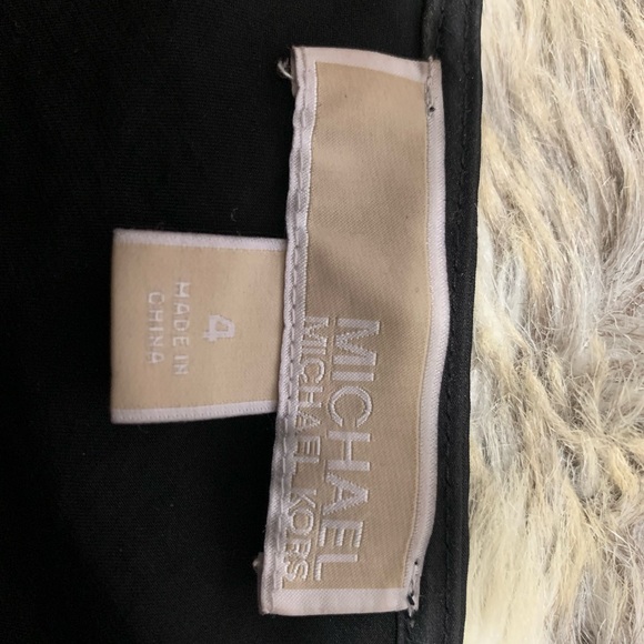 MICHAEL KORS BLACK SILK STRAP MAXI LONG DRESS - Size : 4 Con: Good condition - Picture 7 of 9